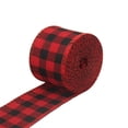 thumbnail image 2 of Christmas Ribbon Portable Party Decoration Classic Plaid House Decorations Exquisite Decorative Accessories for Celebration 3 Width 6cm, 2 of 7