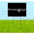 thumbnail image 1 of Barbershop (18" x 24") Yard Sign, Includes Metal Step Stake, 1 of 6