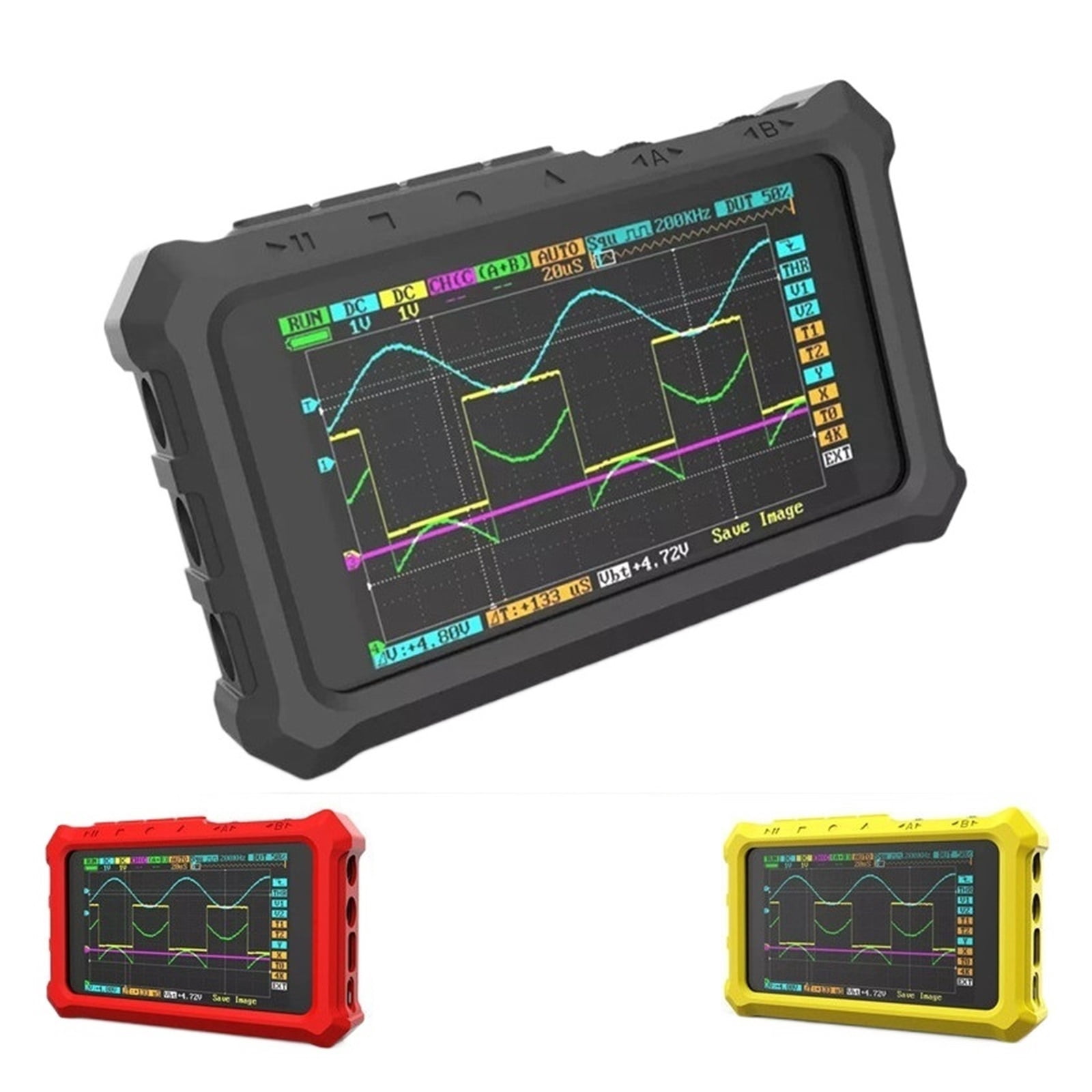 Silicone Protective Case Cover For DSO213 DS213 DS203 Digital Oscilloscope Digital DSO 213 DS 213 Portable Storage Bag ,Professional Designed