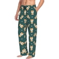 thumbnail image 6 of Naloa Cute Shiba Pajama Pants Men, PJ Bottoms, Sleep & Lounge Pants-Large, 6 of 6