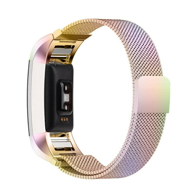 Fitbit Charge 2 Accessories Mignova Magnetic Milanese Loop Stainless Steel Wrist Bracelet Watch Band Strap for Fitbit Charge 2 Smart Fitness Tracker