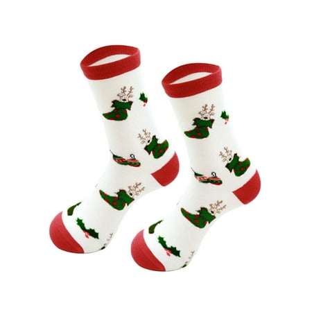 

Calsunbaby Kids Boys Girls Socks Thick Sock Christmas Santa Sports Long Socks