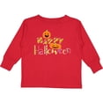 thumbnail image 3 of Inktastic Happy Halloween- decorated letters with dancing pumpkins Boys or Girls Long Sleeve Toddler T-Shirt, 3 of 5