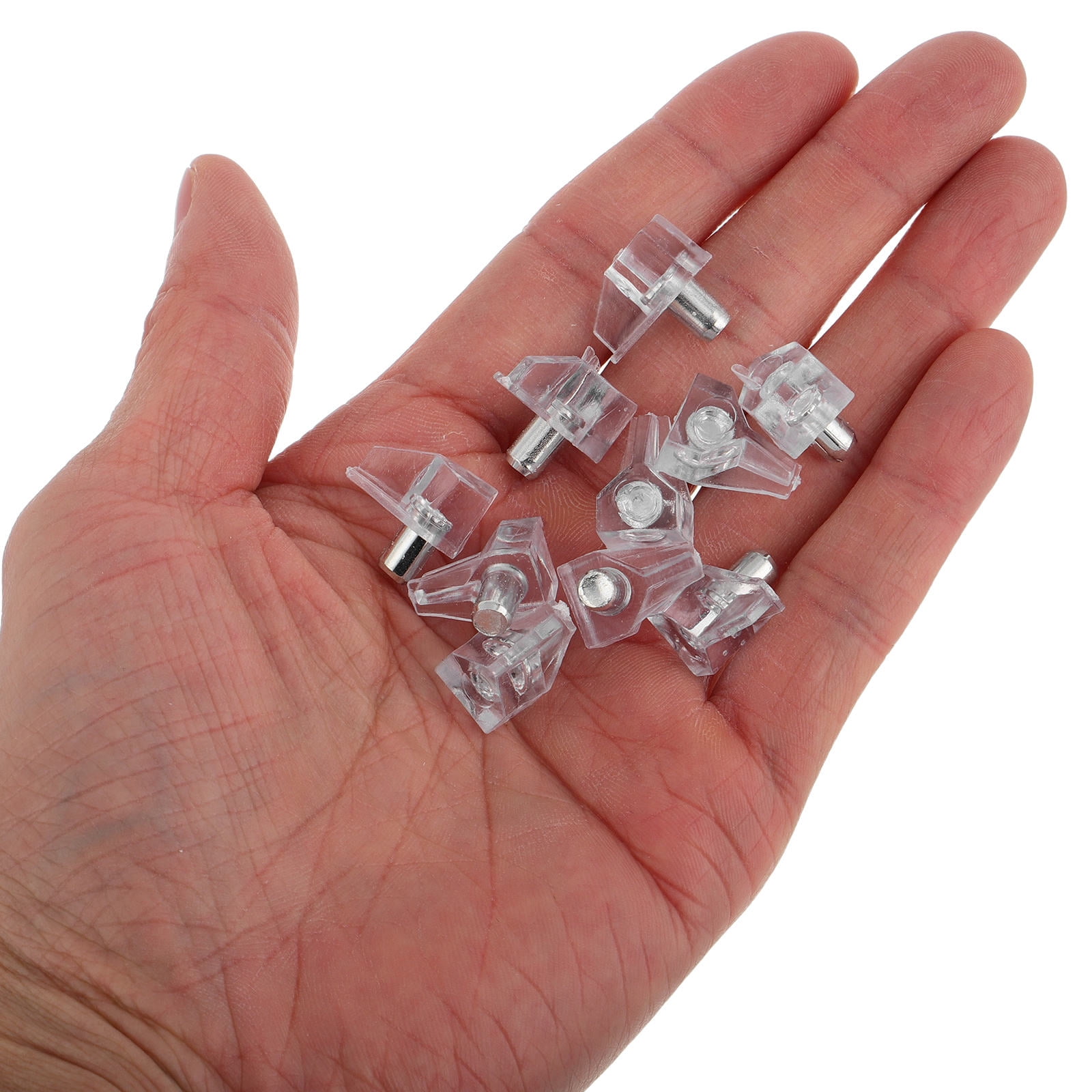 TAILTOSS kitchen shelf pegs Shelf Support Peg Transparent ABS Bathroom Modern Design 500Pcs