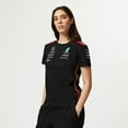 thumbnail image 5 of Mercedes AMG Petronas F1 Women's Driver T-Shirt - Black/White, 5 of 12