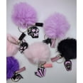 thumbnail image 4 of Mentor Luna Cat acrylic keychain with fur And Tassel charm, 4 of 4
