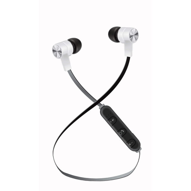 Maxell 199746, Bass 13 Auriculares inalámbricos con micrófono - Blanco