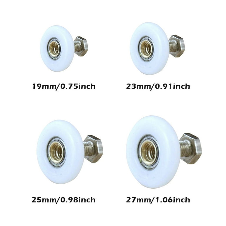 Ánimo Estacionario Artesano universal shower door rollers Caso decidir