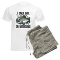 thumbnail image 6 of CafePress - Funny Trout Fishing Joke Pajamas - Men's Light Loose Fit Cotton Pajama Set, 6 of 7