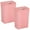 Pink, variant on YRLLENSDAN Garbage Can 13 Gallon Tall Kitchen Trash Can Garbage Can with Lid Automatic Trash Cans Touchless for Bedroom Bathroom Home Office 50 Liter,2 Pack Blue