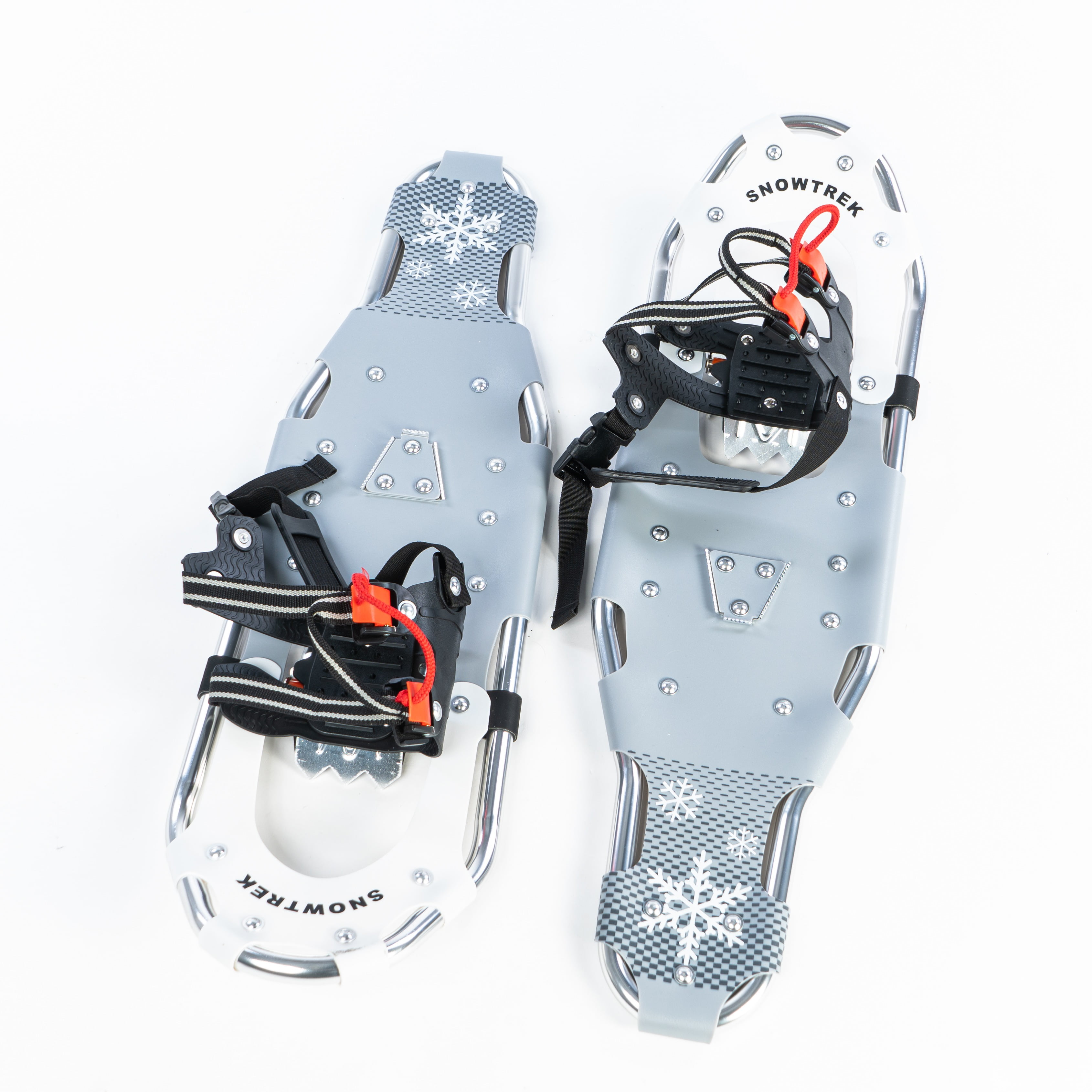 おしゃれ SNOWTREK Aluminum Snowshoes for Kids, Youth and Adults with Carrying  Bag 並行輸入品