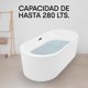 thumbnail image 4 of Tina De Baño Individual Moderna Ninon Home De Lujo Ovalada, 4 of 7