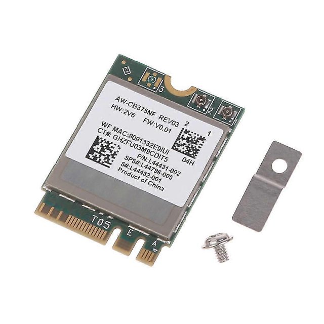 Tarjeta Wi-Fi de doble banda 2.4/5.8 GHz CB375NF RTL8822CE Tarjeta de red 802.11AC BT5.0