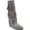 Grey, variant on Minnetonka Women's 3-Layer Fringe Boot,Black,9 M US