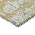 thumbnail image 4 of Addison Rugs Machine Washable Indoor/ Outdoor Chantille Abstract Contemporary Rug Gold - 2'3" x 7'6", 4 of 6