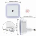 thumbnail image 3 of Smart LED Night Light with Dusk to Dawn Sensor, Motion Activated Auto Dimming Plug-in Lamp for Bedroom Bathroom Hallway, Energy Efficient Low Level Lighting (1 Pack), 3 of 7