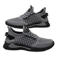 thumbnail image 7 of Men's Running Shoes Non Sneakers Breathable Mesh Athletic Shoes Grey 44, 7 of 7