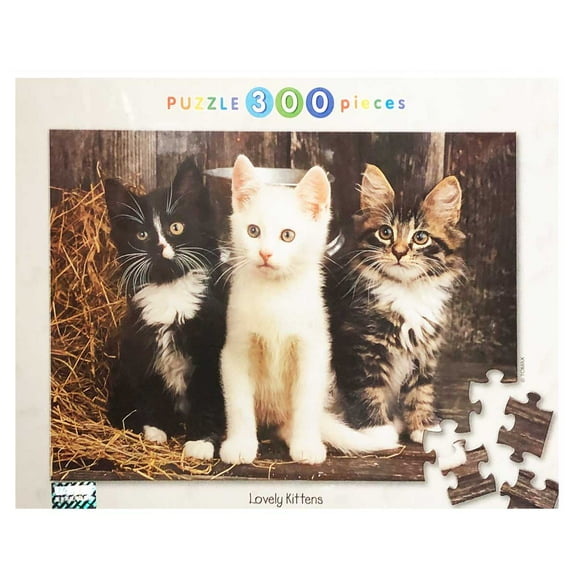 Lovely Kittens, a 300-piece Puzzle by Tomax Puzzles