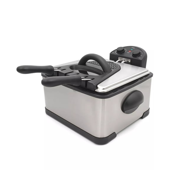 4 Quart Dual Deep Fryer