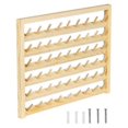 thumbnail image 1 of 54 Spool Sewing Thread Stand, Wall Mount Sewing Thread Stand With Hook, Wooden Embroidery Organizer, 1 of 5
