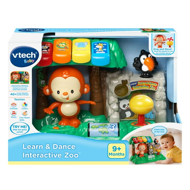 VTech Interactive Zoo: Learn, Dance, Animal Sounds, Musical Roller