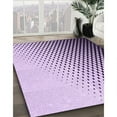 thumbnail image 2 of Ahgly Company Indoor Square Patterned Bright Grape Purple Area Rugs, 7' Square, 2 of 6