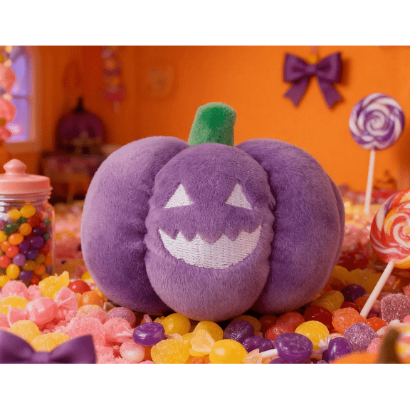 Halloween Pumpkin Plush Toys, Comfortable Halloween Ornaments, Fall Halloween Party Favor Supplies, Fashion Comfort Stuffed Animals for Thanksgiving Decor Supplies #H