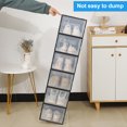 thumbnail image 1 of YAOMOBB Dust-proof Shoe Box Clear Plastic Shoe Box Space Saving Stackable Shoe Storage Container with Lid Organizer for Closet, 1 of 6