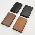thumbnail image 5 of Men's wallet with multi-card slots, automatic pop-out metal card holder, anti-theft carbon fiber card holder, P9030 black., 5 of 5