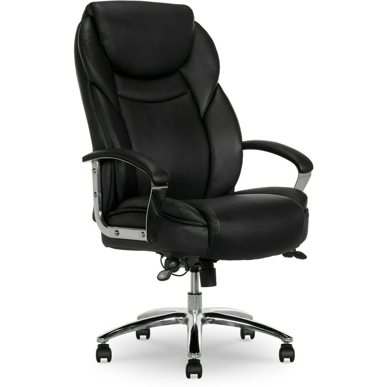 Serta Big Tall High Back Manager s Office Chair Black Bonded