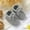 Grey, variant on Baby Girls First Walking Shoes Soft Sole Knit Booties With Bow For Toddler Winter Indoor Outdoor Suitable For 0 12 Months Sneakers Size 6-9 Months