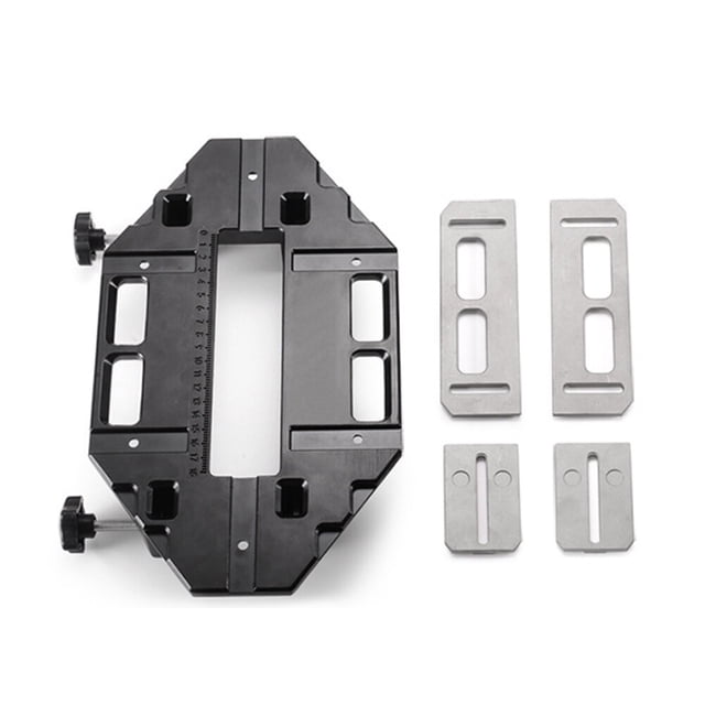 Labymos Wooden Door Hinge Hole Opener Hinge Positioning Slotter Multifunctional Hinge Lock Guide Plate Hole