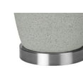 thumbnail image 5 of Table Lamp Lighting, 25"h, Table Lamp, Grey Ceramic, Grey Shade, Modern,Bedroom Lamp, 5 of 7