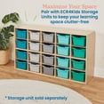 thumbnail image 5 of ECR4Kids Scoop Front Plastic Storage Bins, Multipurpose Organization, Contemporary, 20-Piece, 5 of 9