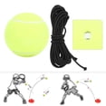 thumbnail image 3 of Ball 4Pcs/Set High Elastic Tennis Ball with Rubber Band for Sports Practice Training Belt Line, 3 of 7