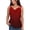 Red1, variant on Chbgutlmr Womens Tank Tops Sleeveless Eyelet Cowl Neck Tunic Tops Casual Summer Dressy Trendy Blouse Shirts