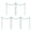 S 5pcs, variant on Plant Support Stakes Half Round Top Metal Plant Stake Peony Cages And Supports Garden Plant Support Rings for Outdoor Indoor Plants Tomato Hydrangea