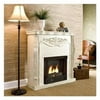 Kendall Gel Fuel Fireplace, Antique White