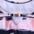 thumbnail image 5 of Sokhug Womens Summer Printed Tankini Set Beaded Detail Athletic Swim Trunks with Pockets Two Piece Swimwear, 5 of 9