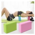 thumbnail image 4 of Yoga Foaming Brick Home Health Gym Exercise Block Fitness, 1pc-Pink, 4 of 5