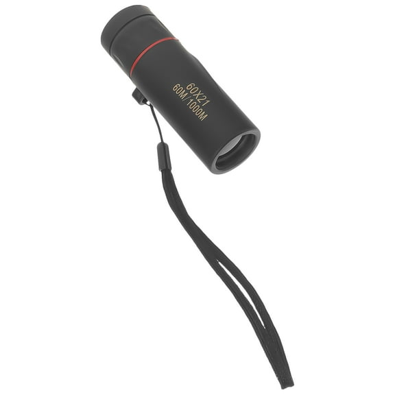 Clispeed Small Telescope Monocular Telescope Black Plastic 1Pack