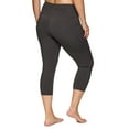 thumbnail image 3 of RBX Active Women's Plus Size Squat Proof Capri Legging With Pockets, 3 of 6