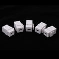 thumbnail image 4 of Paquete de 5 Módulos de Conector Trapezoidal de Conector licencia de Pared, Color shamjiam Conector Keystone ABS tipo C, 4 of 9