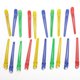 thumbnail image 2 of 20 piezas peluqueros seccionando pinzas divisorias abrazaderas peluquería salón Macarena Seccionamiento clips extralargo 4 pulgadas para Styling Curl Seccionado 20Pcs extralargas, 2 of 6