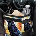 thumbnail image 6 of Crow Foldable Car Garbage Can with Lid, Leak-Proof, and Hanging Storage Bag - Trash Can for Car, Car Trash Bin, Mini Trash Can, 6 of 6