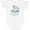 AA-White, variant on Inktastic My Great Aunt Loves Me Cute Elephants Clouds Moon and Stars Boys or Girls Baby Bodysuit