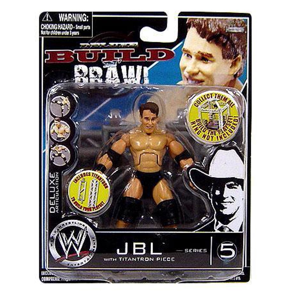 WWE Wrestling Build N' Brawl Series 5 JBL Action Figure