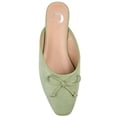 thumbnail image 4 of Brinley Co. Womens Square Toe Bow Accent Mule, 4 of 7