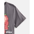 thumbnail image 6 of Roblox Girls Graphic T-Shirt with Short Sleeves, Sizes 4-18, 6 of 6