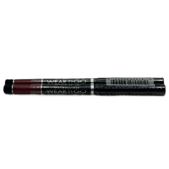 2 Pack Maybelline Wear N Go Lip Liner Silvered Plum *Sealed*